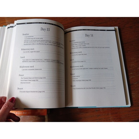The South Beach Diet & South Beach Diet Cookbook HCDJs Agaston MD 2 Books - Picture 10 of 16